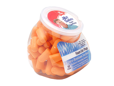 Muestra del empaque del tapón auditivo